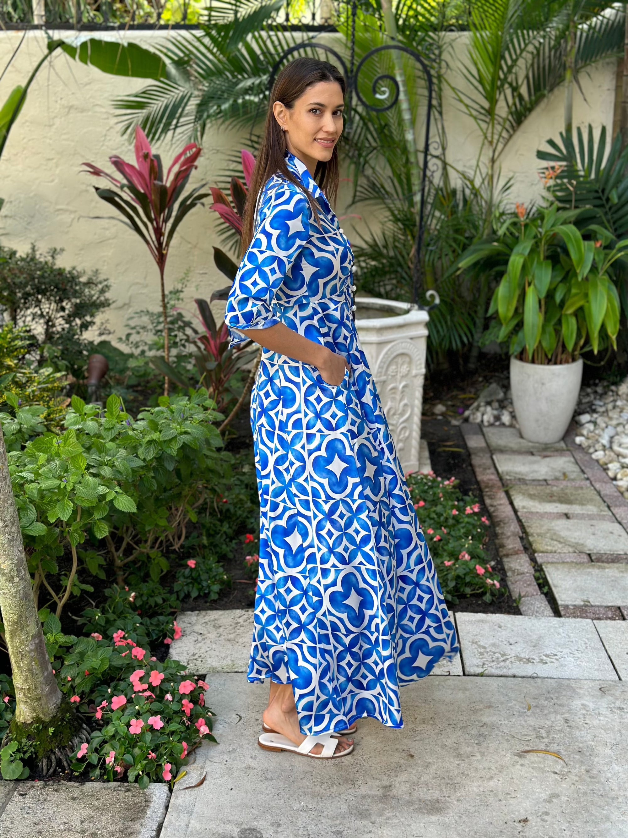 Shirt Dress Silk