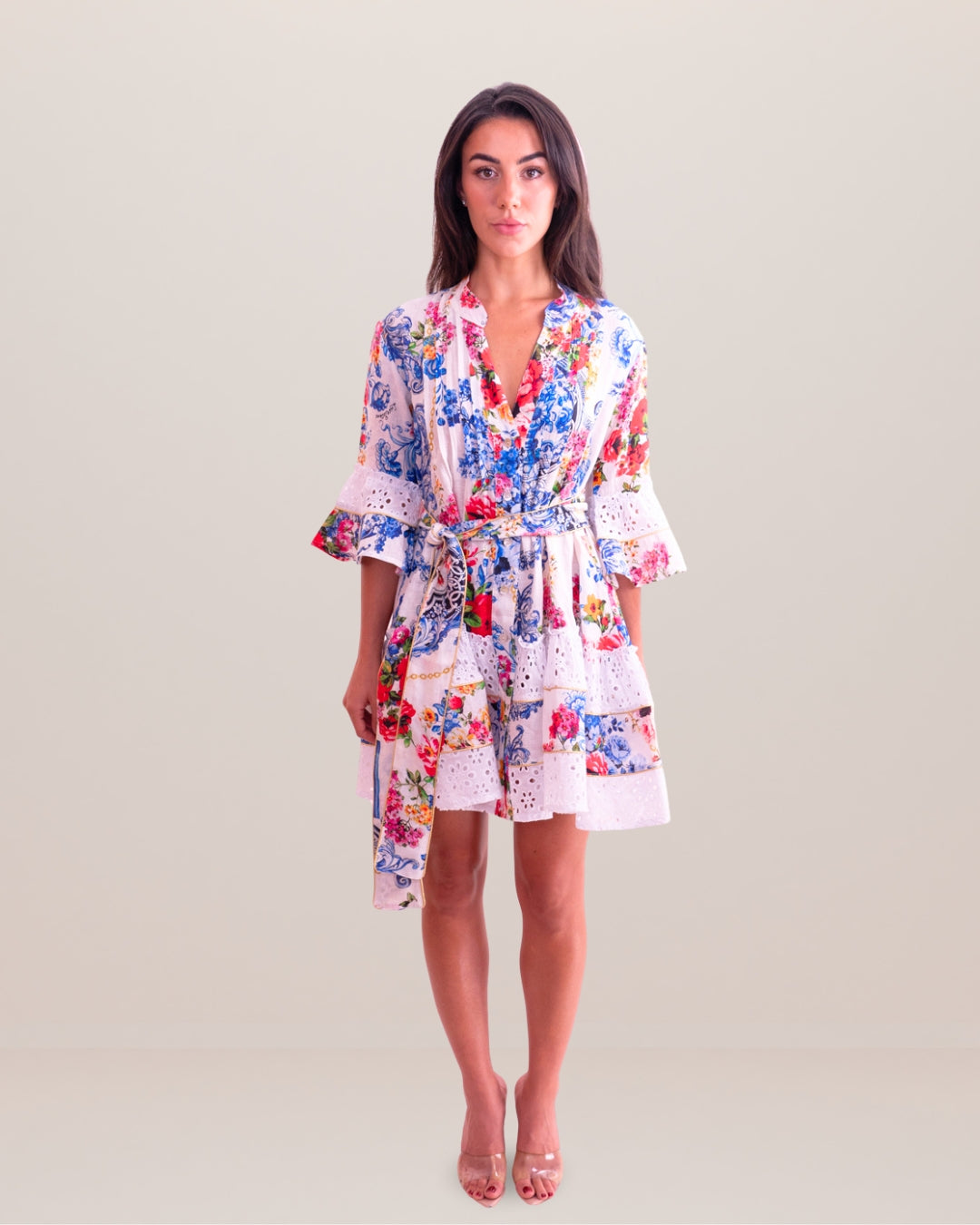 Positano Fame Printed Dress