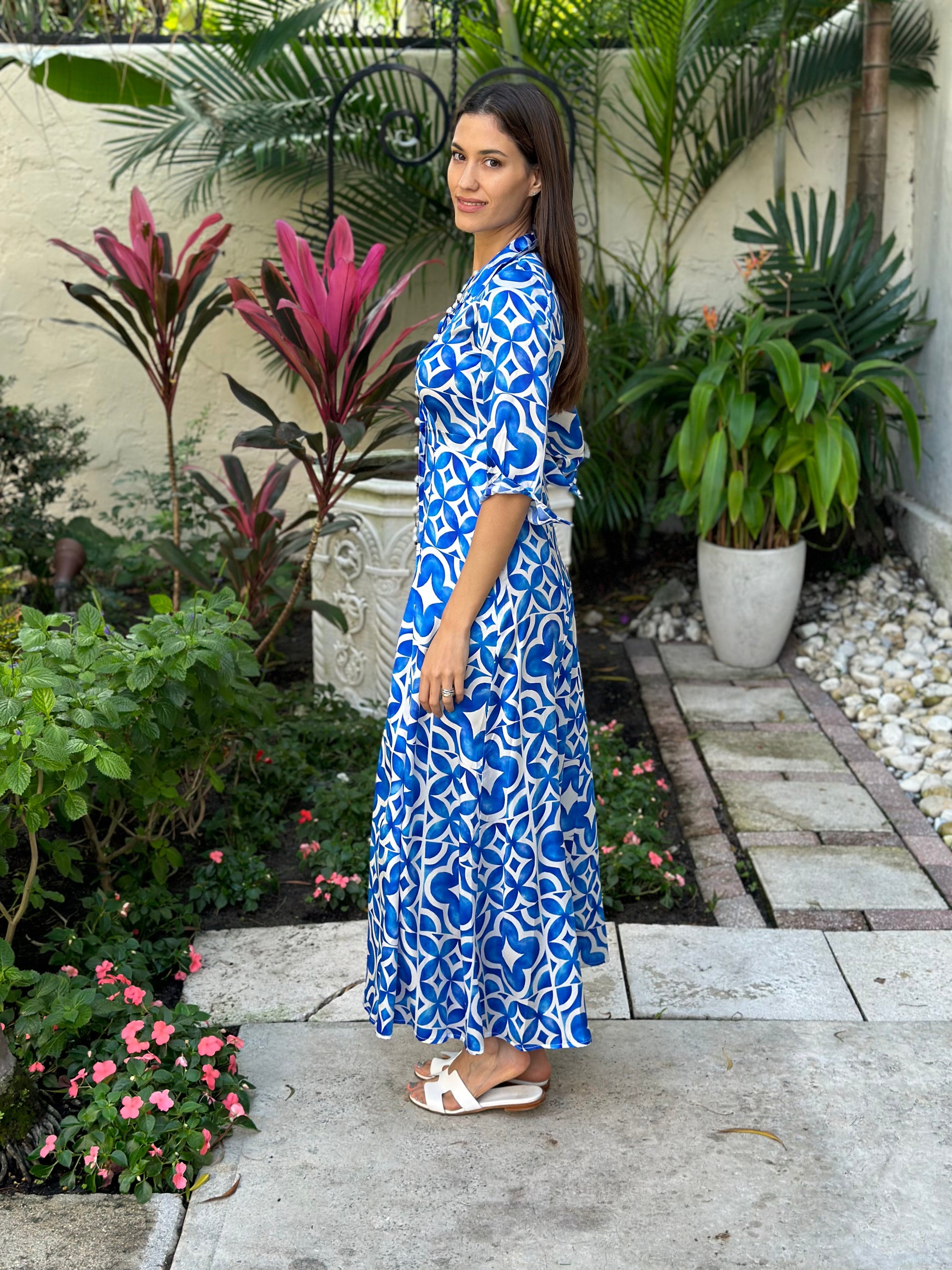 Shirt Dress Silk