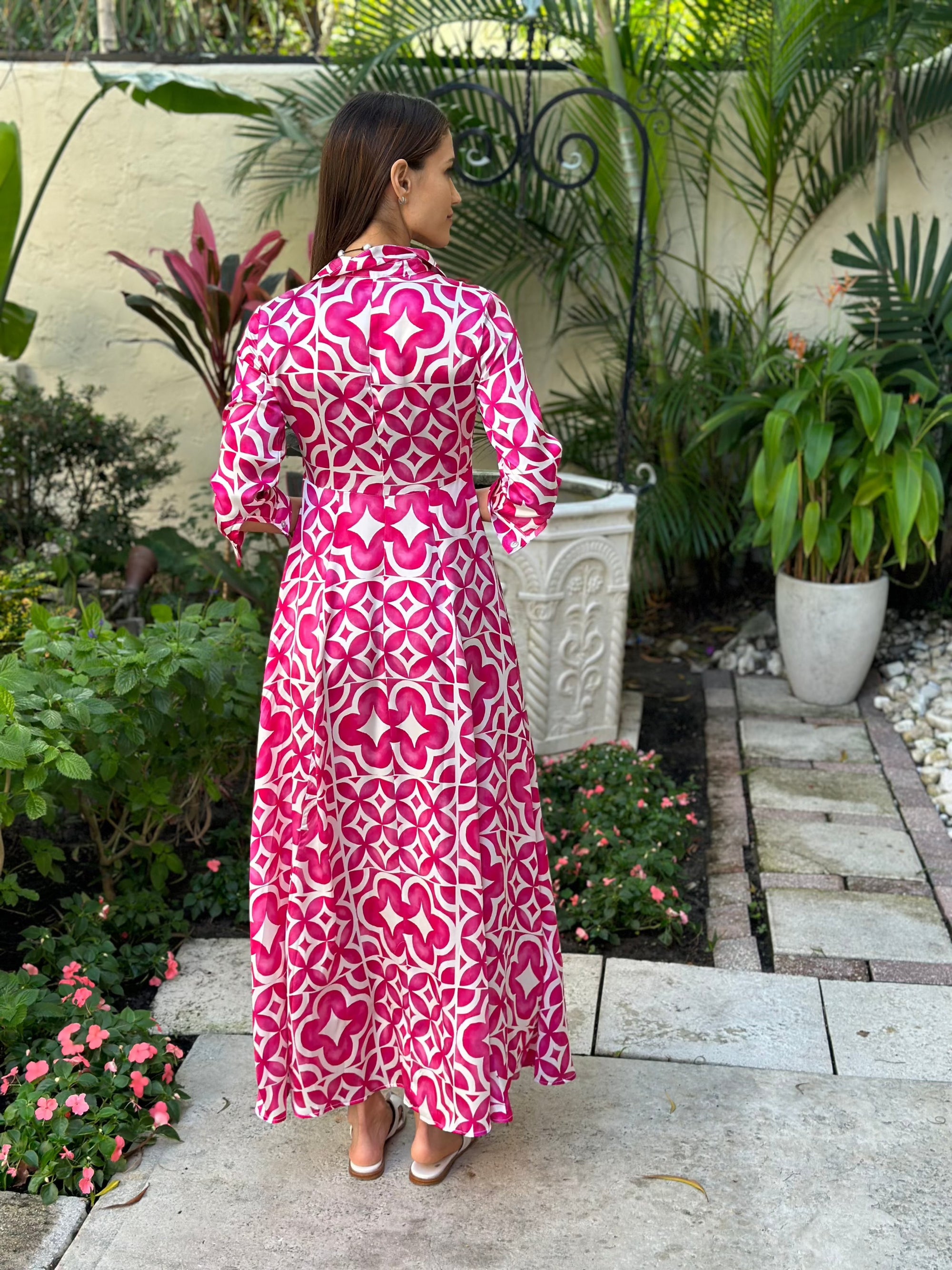 Shirt Dress Silk
