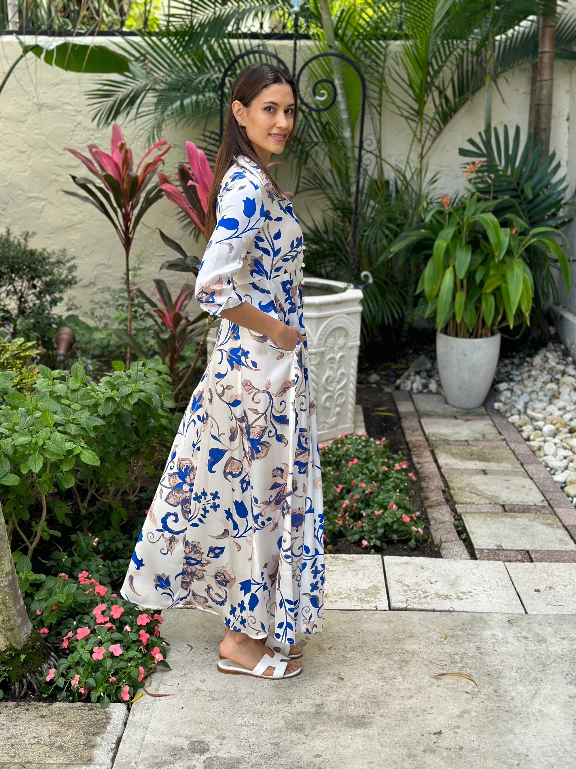 Shirt Dress Silk