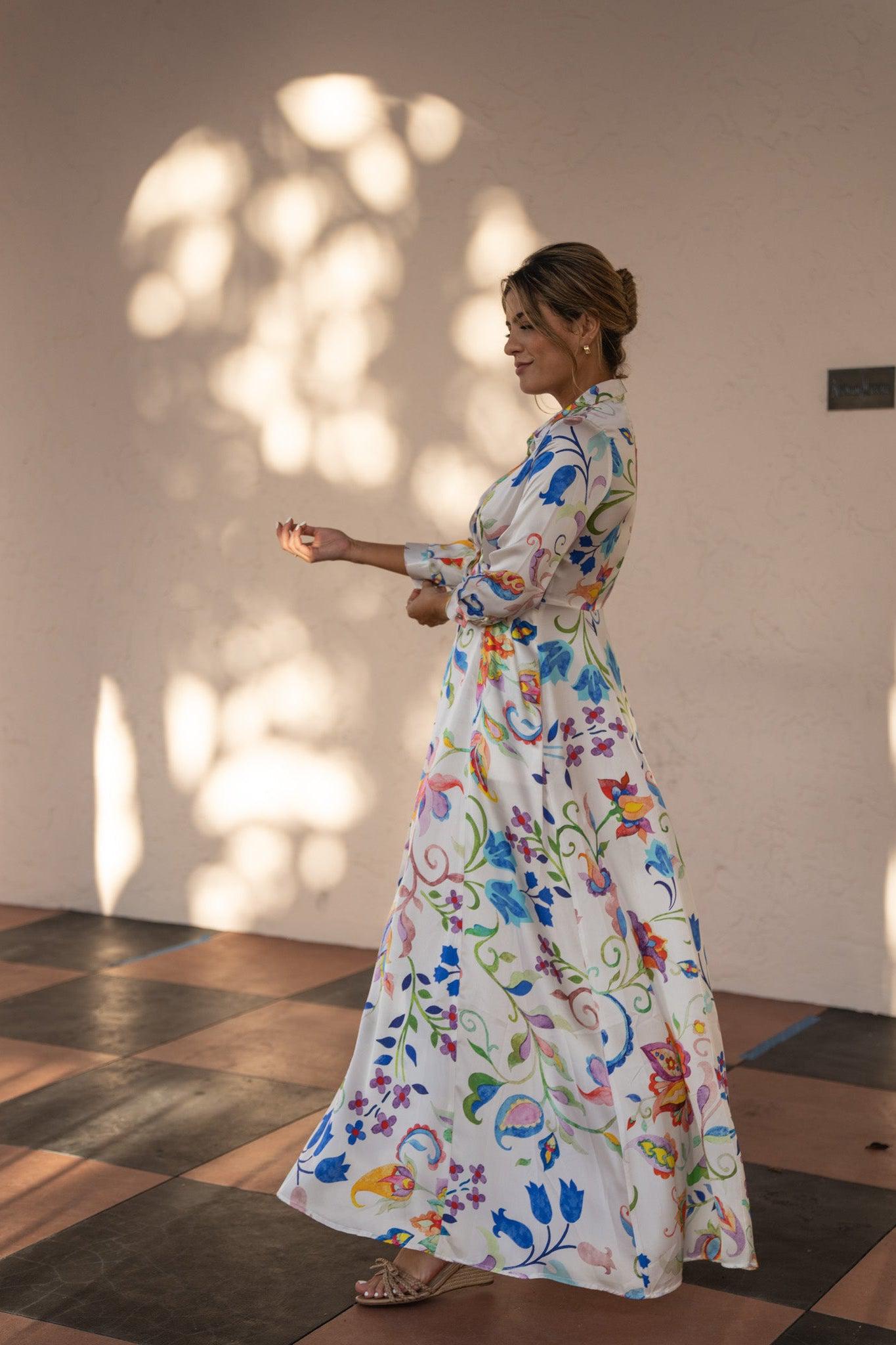 Shirt Dress Silk