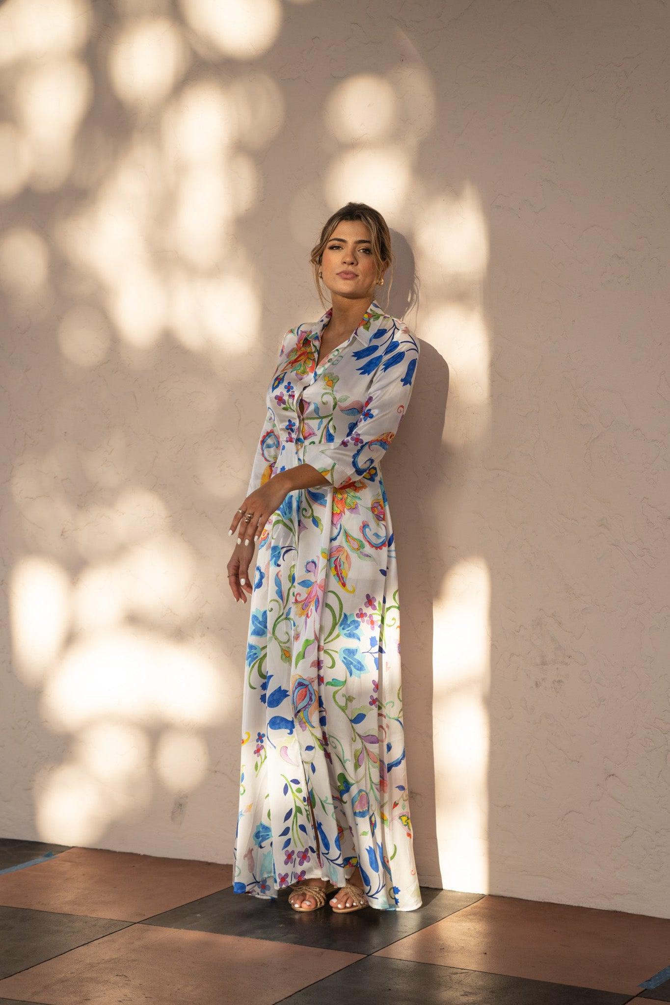 Shirt Dress Silk