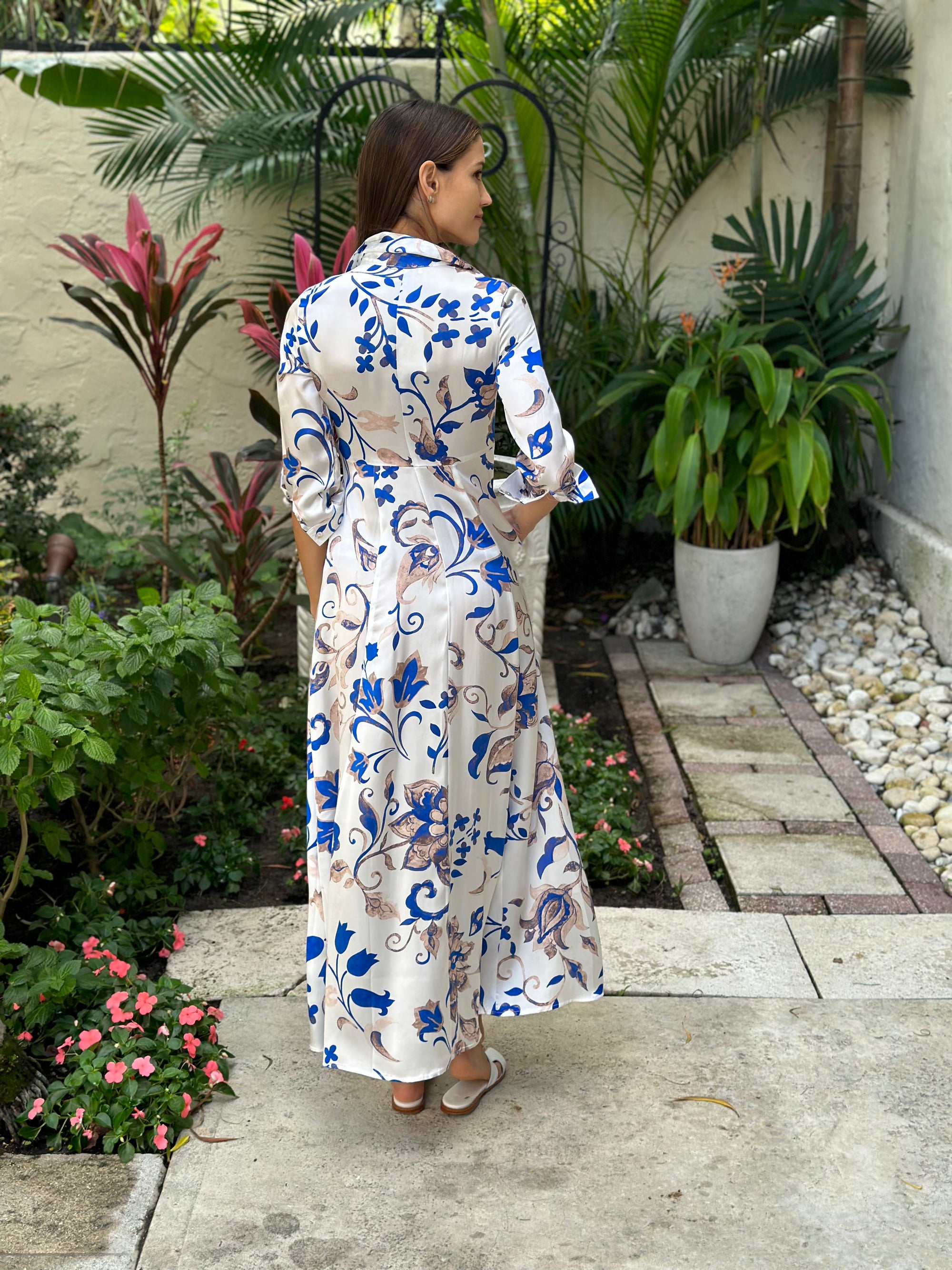 Shirt Dress Silk