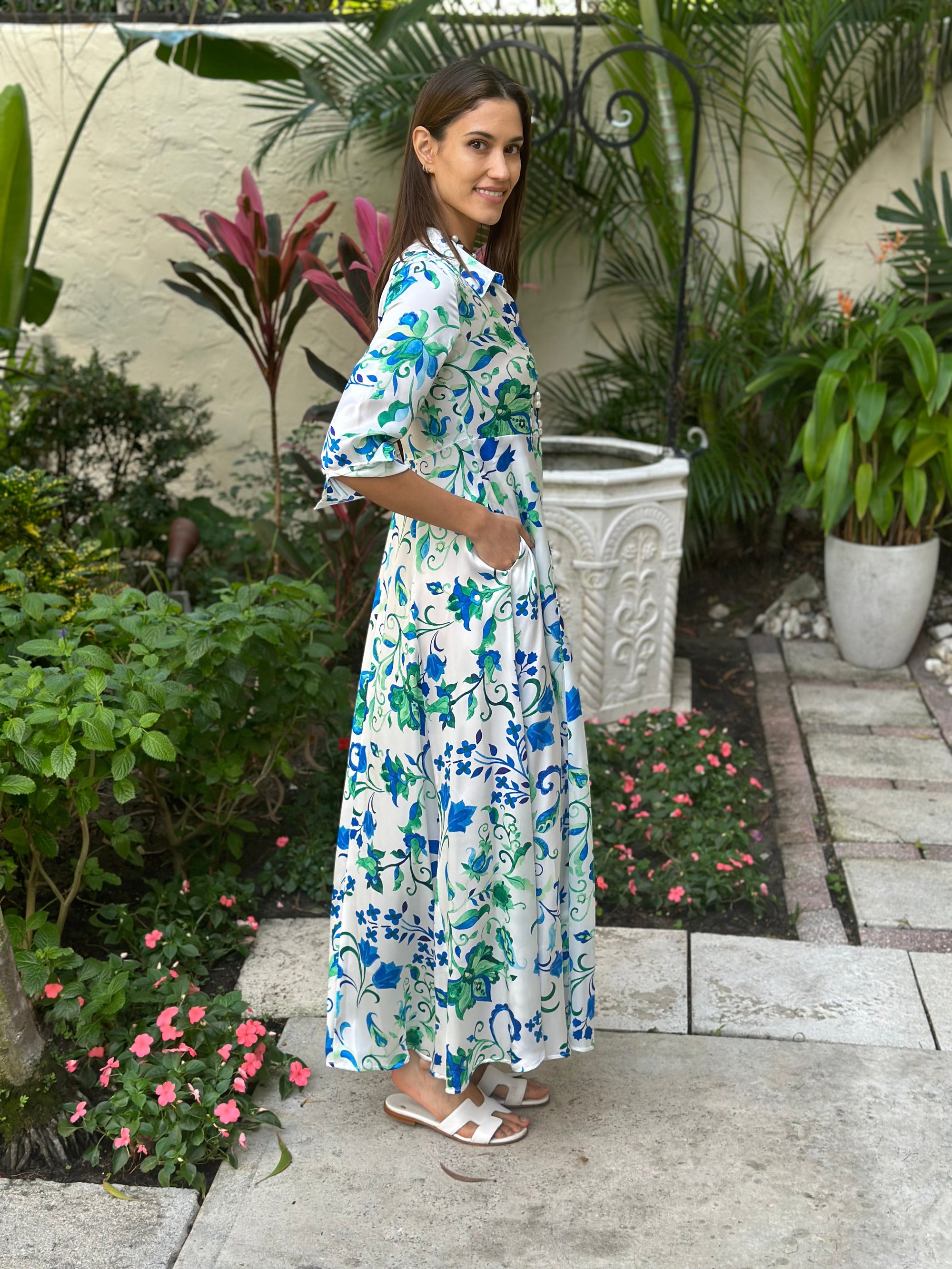 Shirt Dress Silk