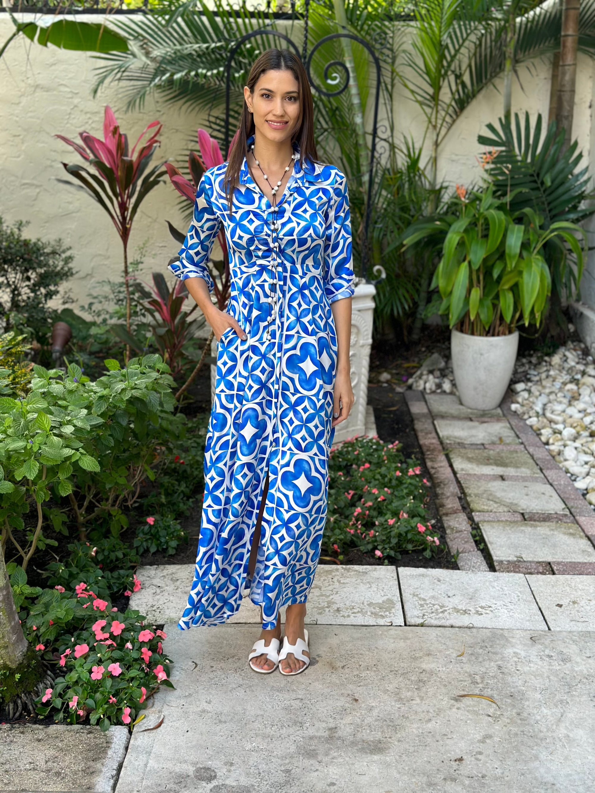 Shirt Dress Silk