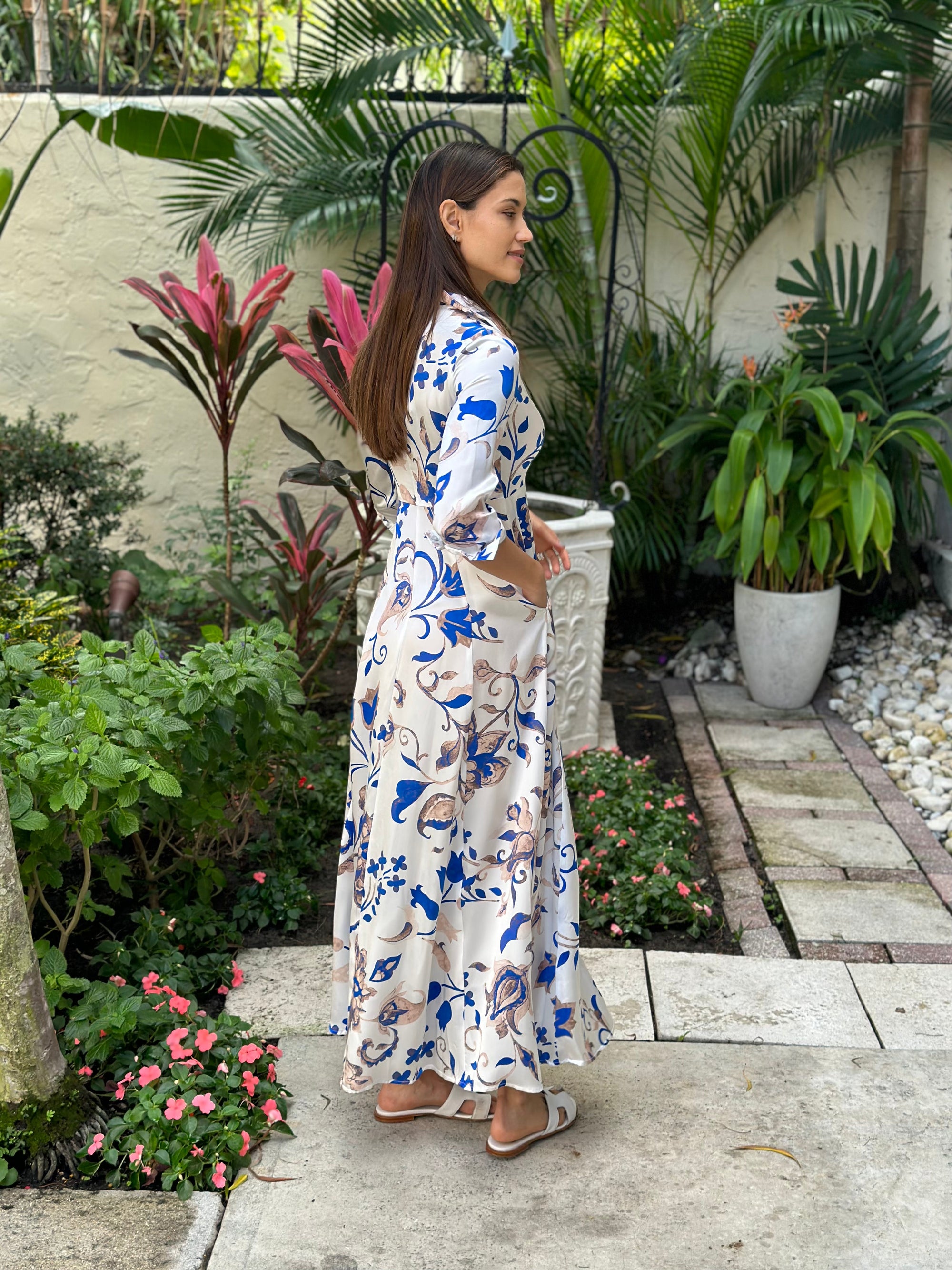 Shirt Dress Silk