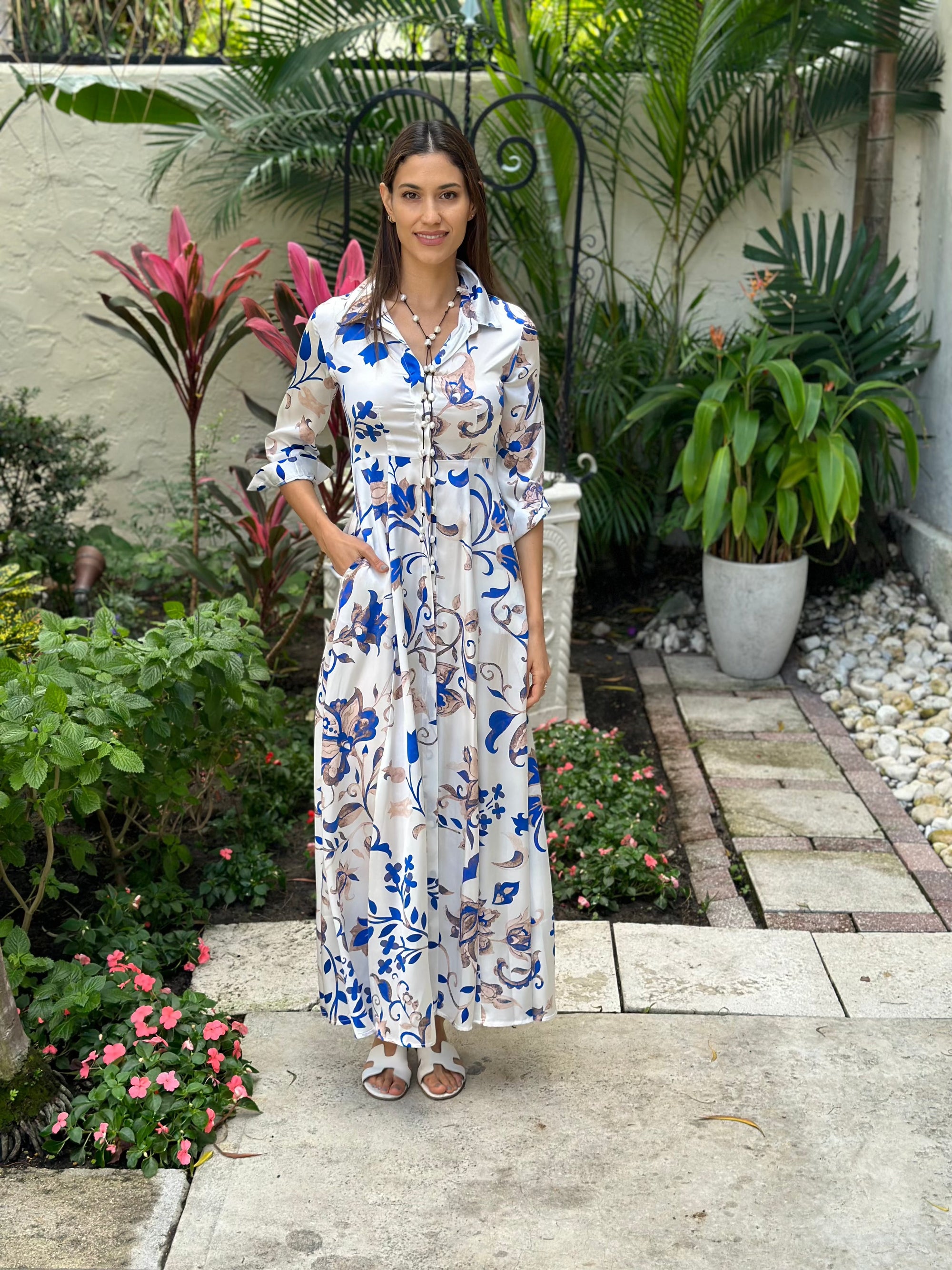 Shirt Dress Silk