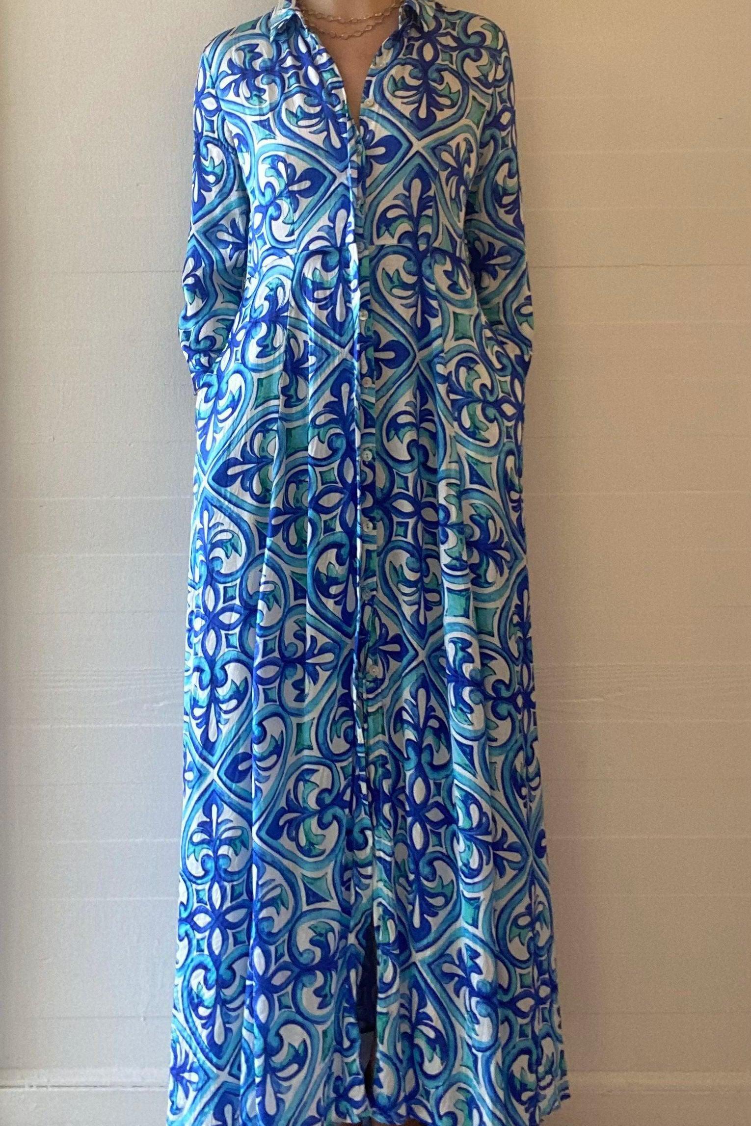 Shirt Dress Silk