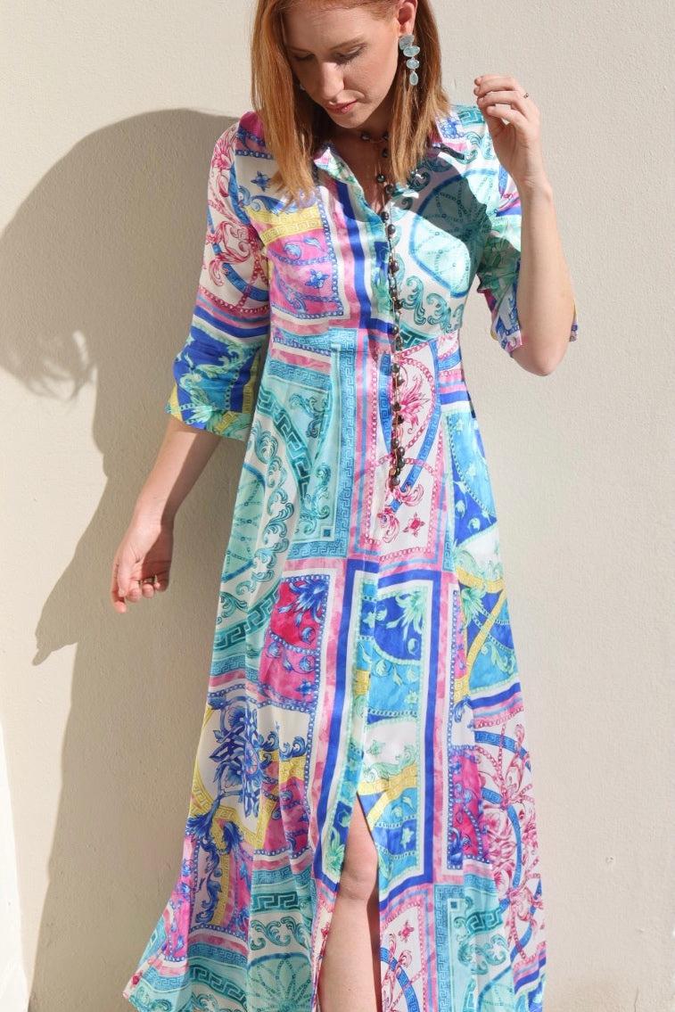 Shirt Dress Silk