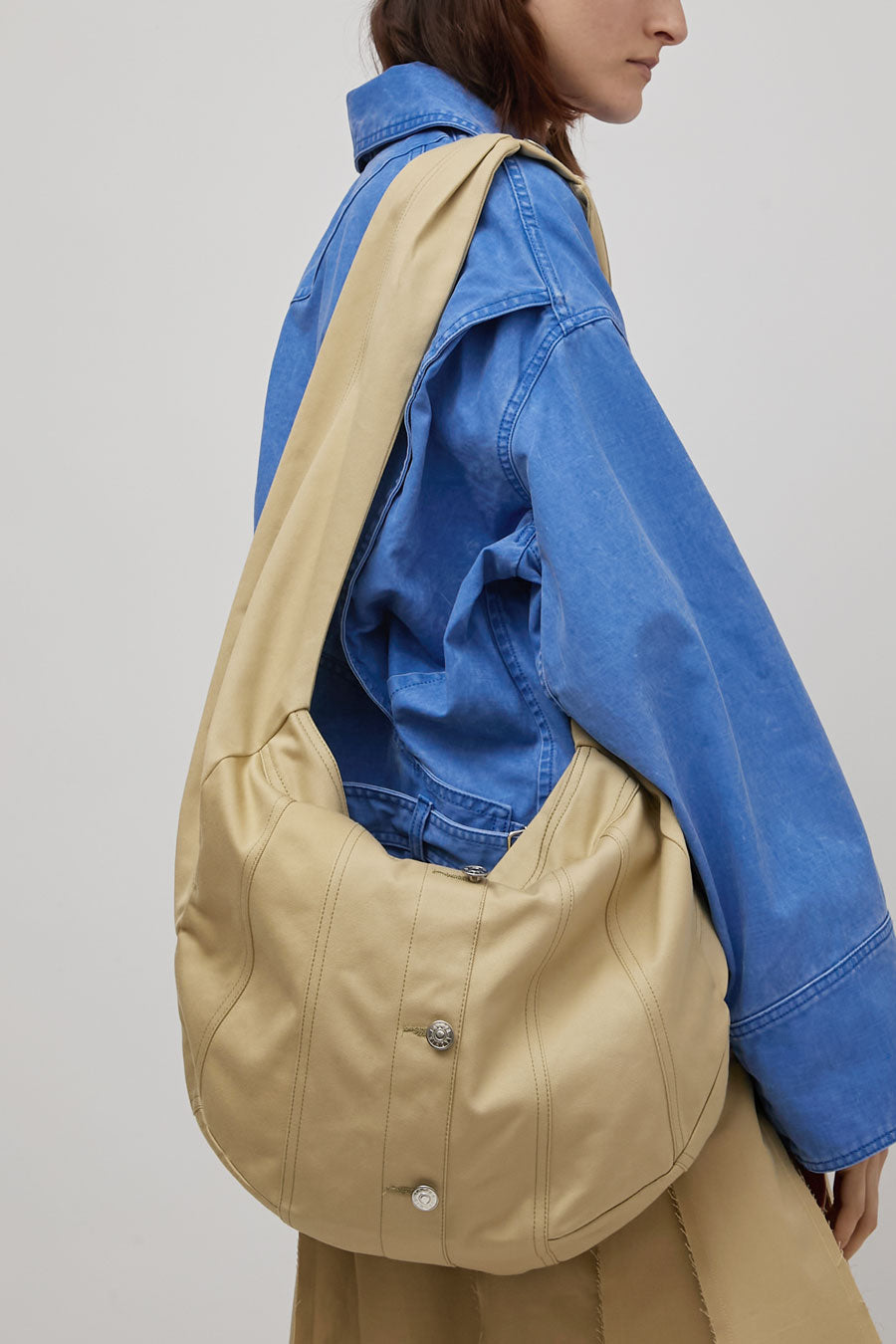 Façon Jacmin Amy Jacket Bag in Beige