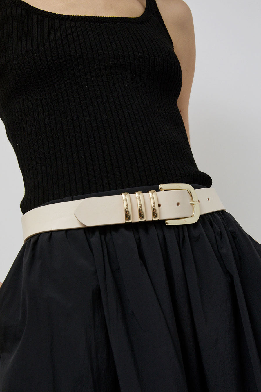 Herbert Frere Soeur La Alma Belt in Crema