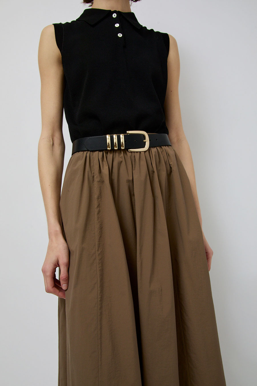 Herbert Frere Soeur La Alma Belt in Noir