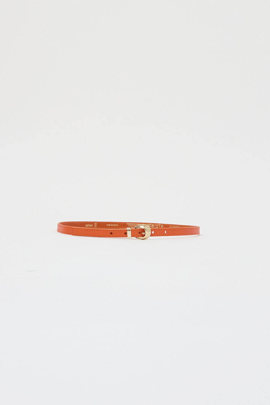 Herbert Frere Soeur La Chatelaine Belt in Orange