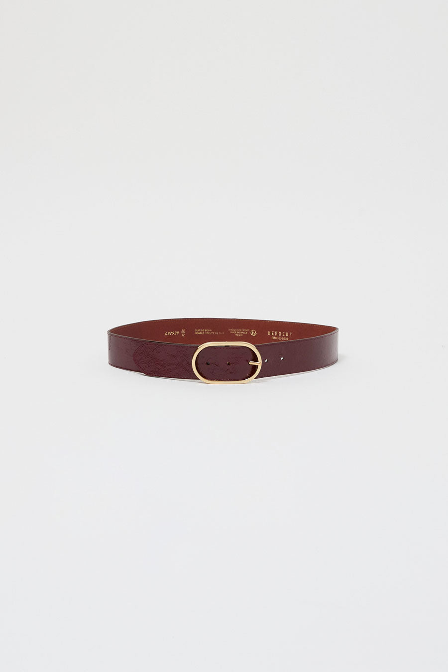Herbert Frere Soeur La Paname Crispy Belt in Crispy Jaja