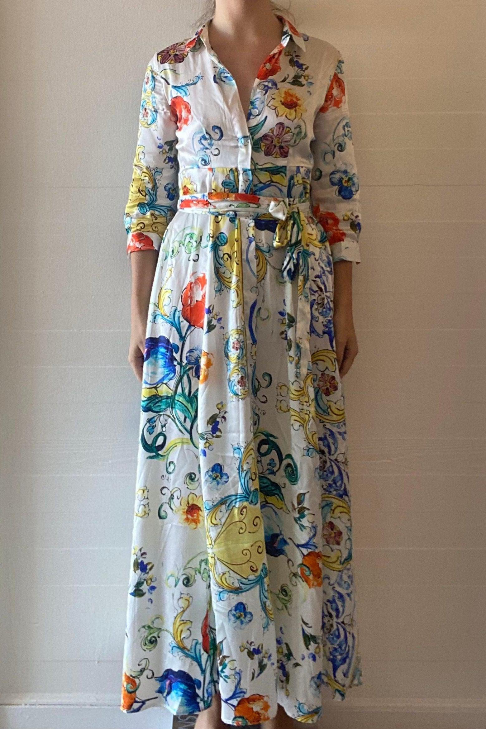Shirt Dress Silk