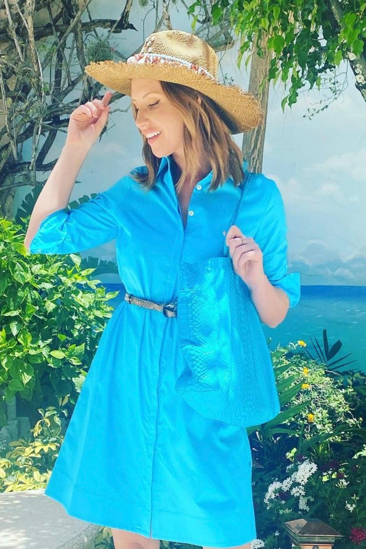 Perlavera Cotton Shirt Dress
