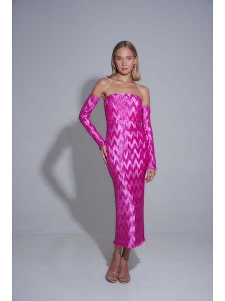 Affaire Long Dress Peony