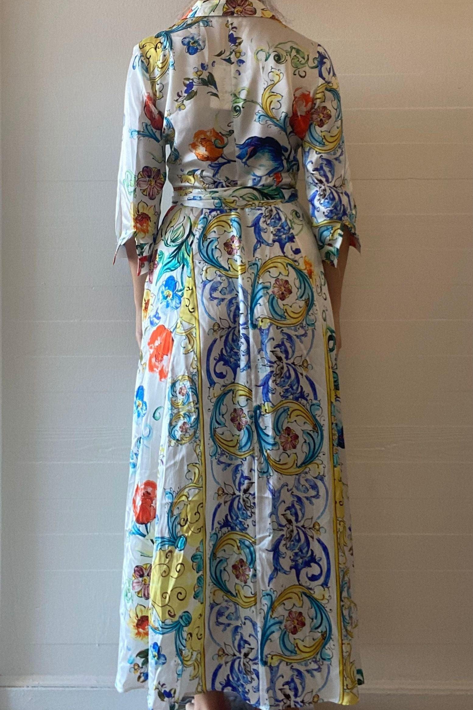 Shirt Dress Silk