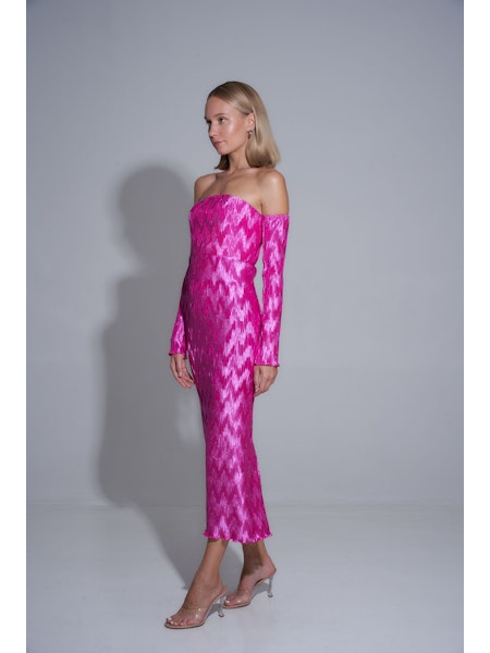 Affaire Long Dress Peony