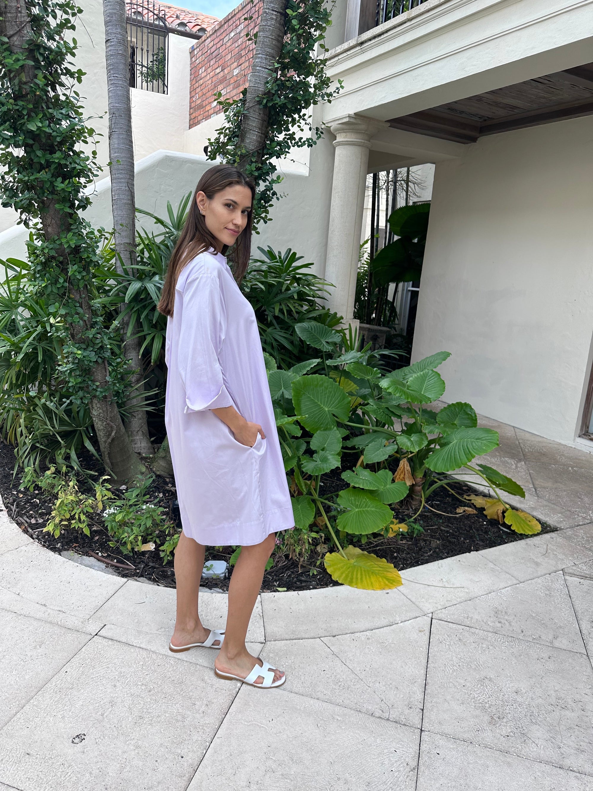 Perlavera Cotton Shirt Dress