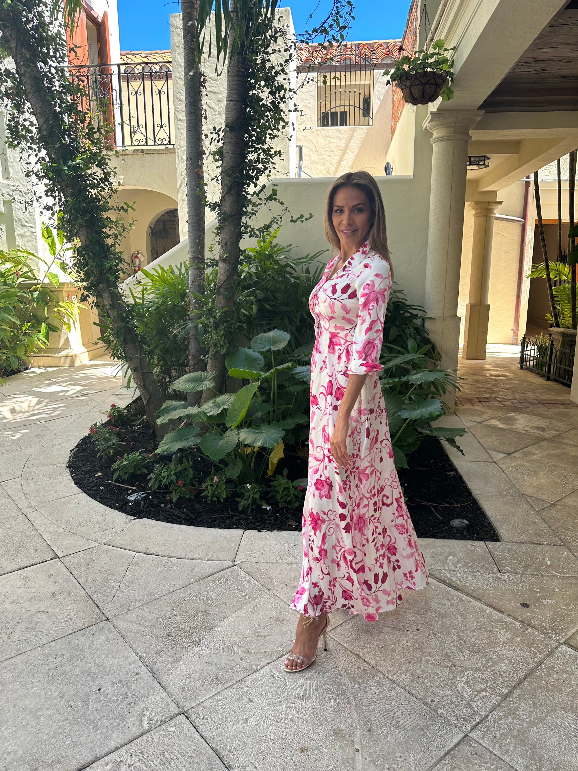 Shirt Dress Silk