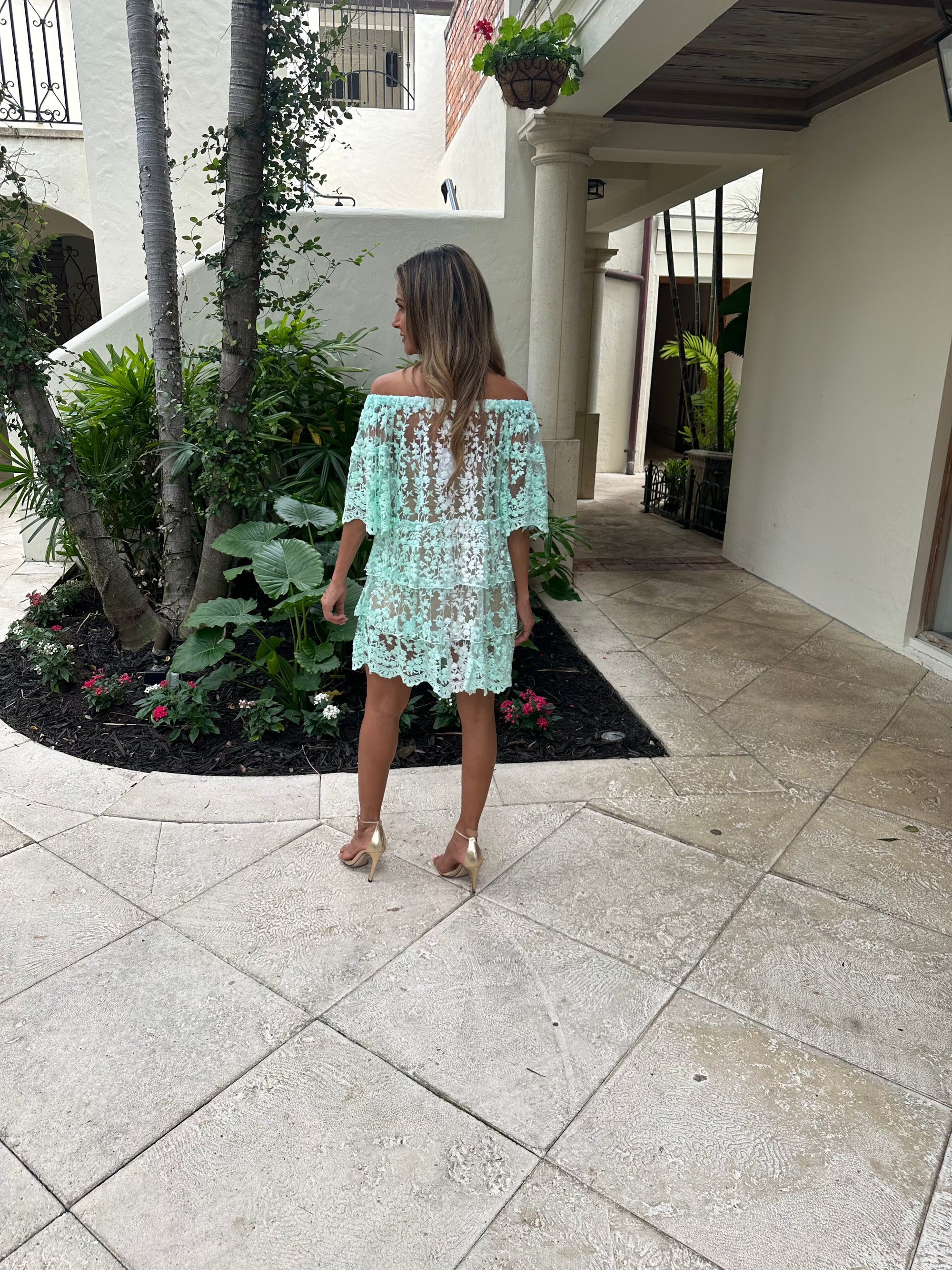 Neo Cuba See Through Short Dress