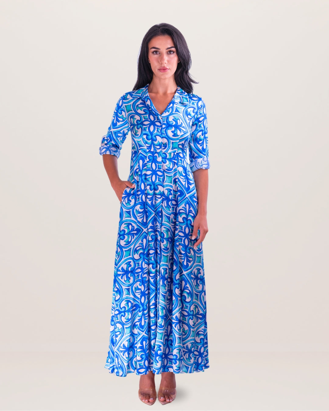 Shirt Dress Silk
