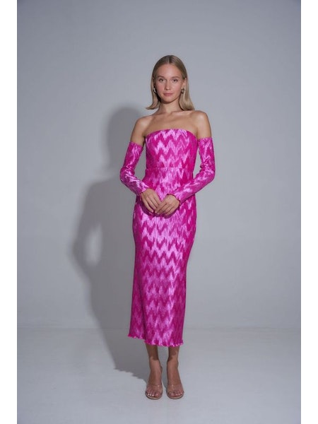 Affaire Long Dress Peony